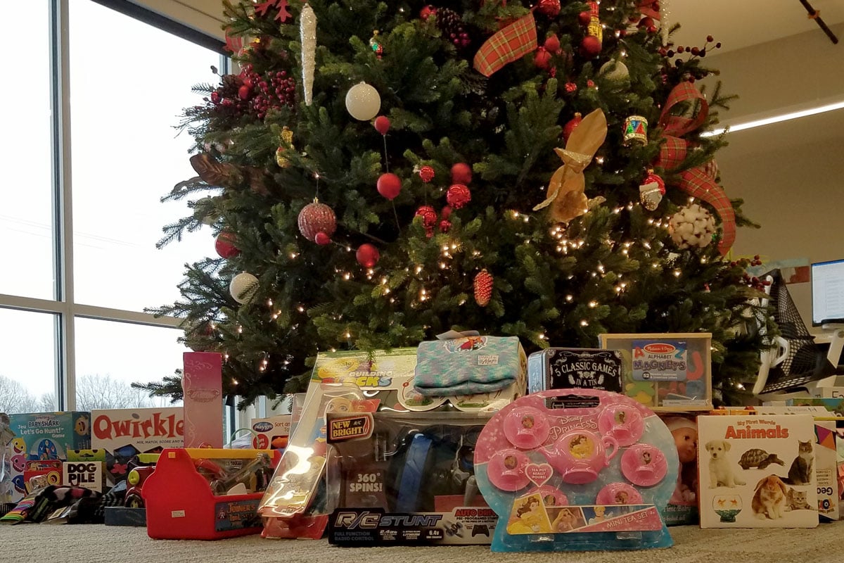 S&A Toy Donation Tree